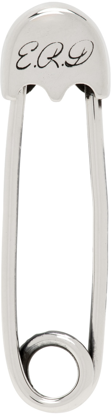Enfants Riches Déprimés Silver Safety Pin Single Earring Enfants