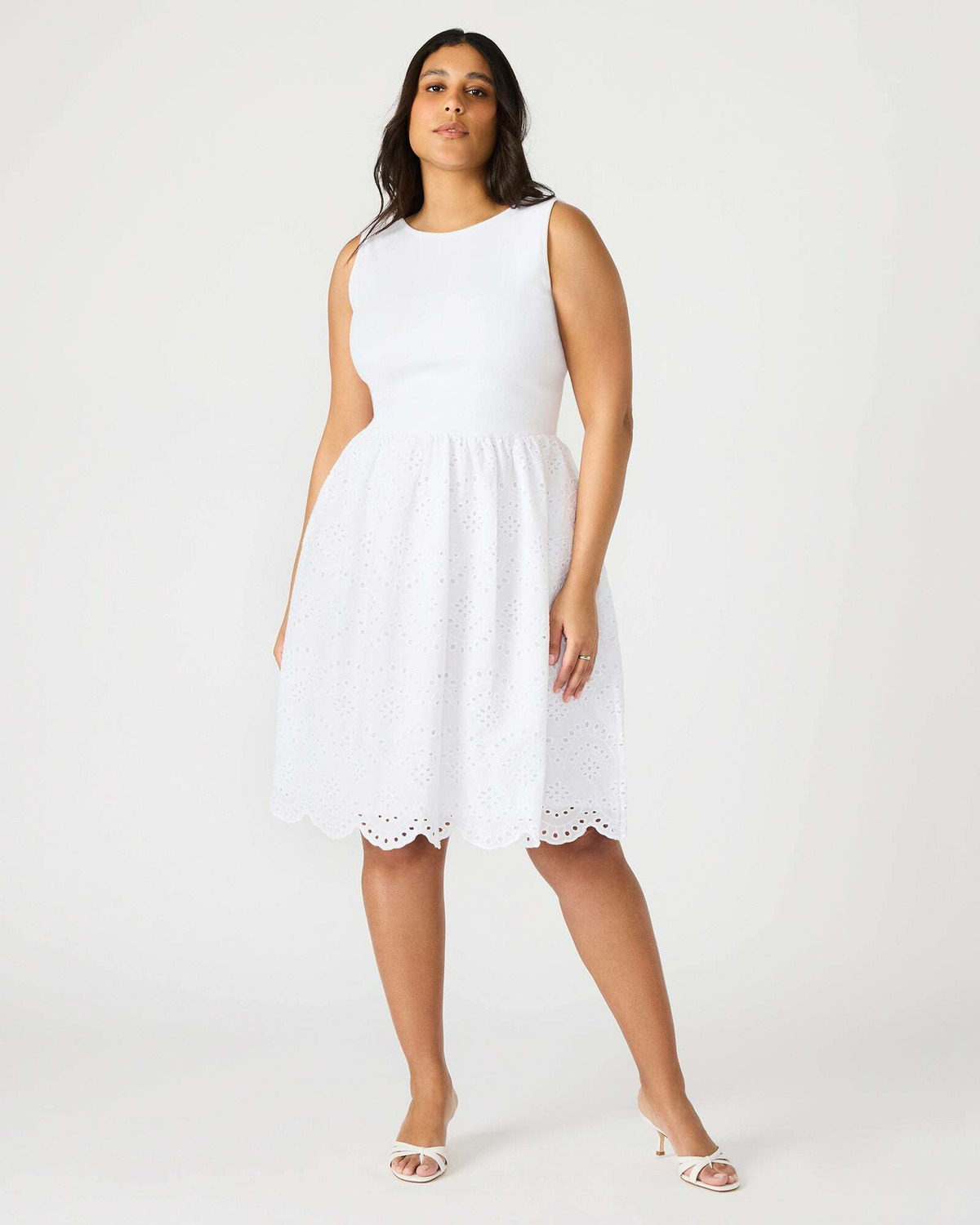 Steve Madden Julian Dress in White