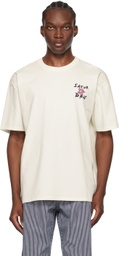 Saturdays NYC Off-White Flower T-Shirt