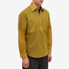 thisisneverthat Men's Micro Ripstop Overshirt in Mustard