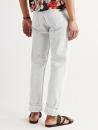 SAINT LAURENT - Straight-Leg Jeans - Gray