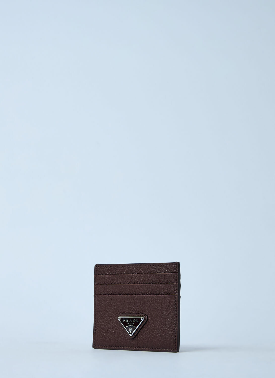 Prada Logo Plaque Cardholder