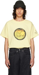 LU'U DAN Yellow Serpent Emblem Oversized Concert T-Shirt