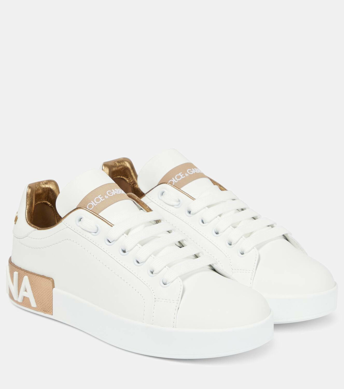 Dolce&Gabbana Portofino leather sneakers Dolce & Gabbana