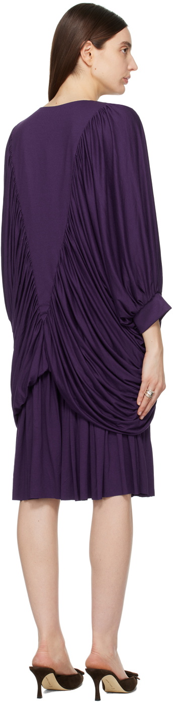 Nicklas Skovgaard SSENSE Exclusive Purple Alice Midi Dress