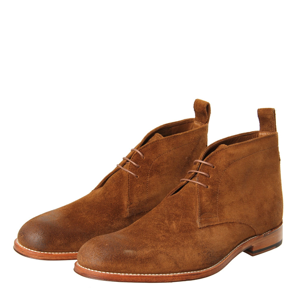 Marcus Boot - Brown Snuff Suede