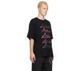 We11done Black Gradient Logo T-shirt