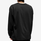 Needles Men's Long Sleeve Pocket T-Shirt in Black