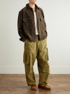 Monitaly - Fatigue 51 Cotton-Corduroy Overshirt - Brown