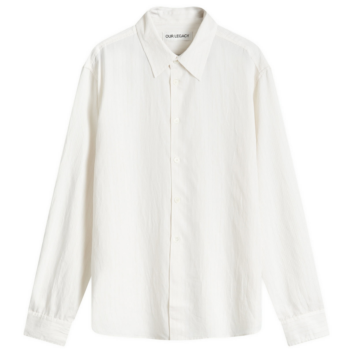 OUR LEGACY SHIRT シャツ ホワイト 44/S Our Legacy Box Reverse Graphic Cotton-Jersey T-Shirt - IT 44