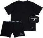 MASTERMIND WORLD Black MW T-shirt & Boxers Set