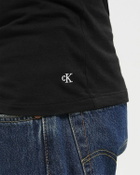 Calvin Klein Underwear TANK TOP COTTON MIC STR 3-PACK Black Mens Sleep- & Loungewear
