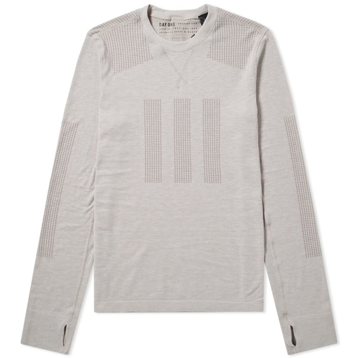 Photo: Adidas Consortium x Day One Long Sleeve Base Layer Tee Neutrals