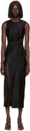 Anna October Black Shu Maxi Dress