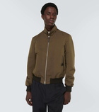 Tom Ford Cotton and silk bomber jacket