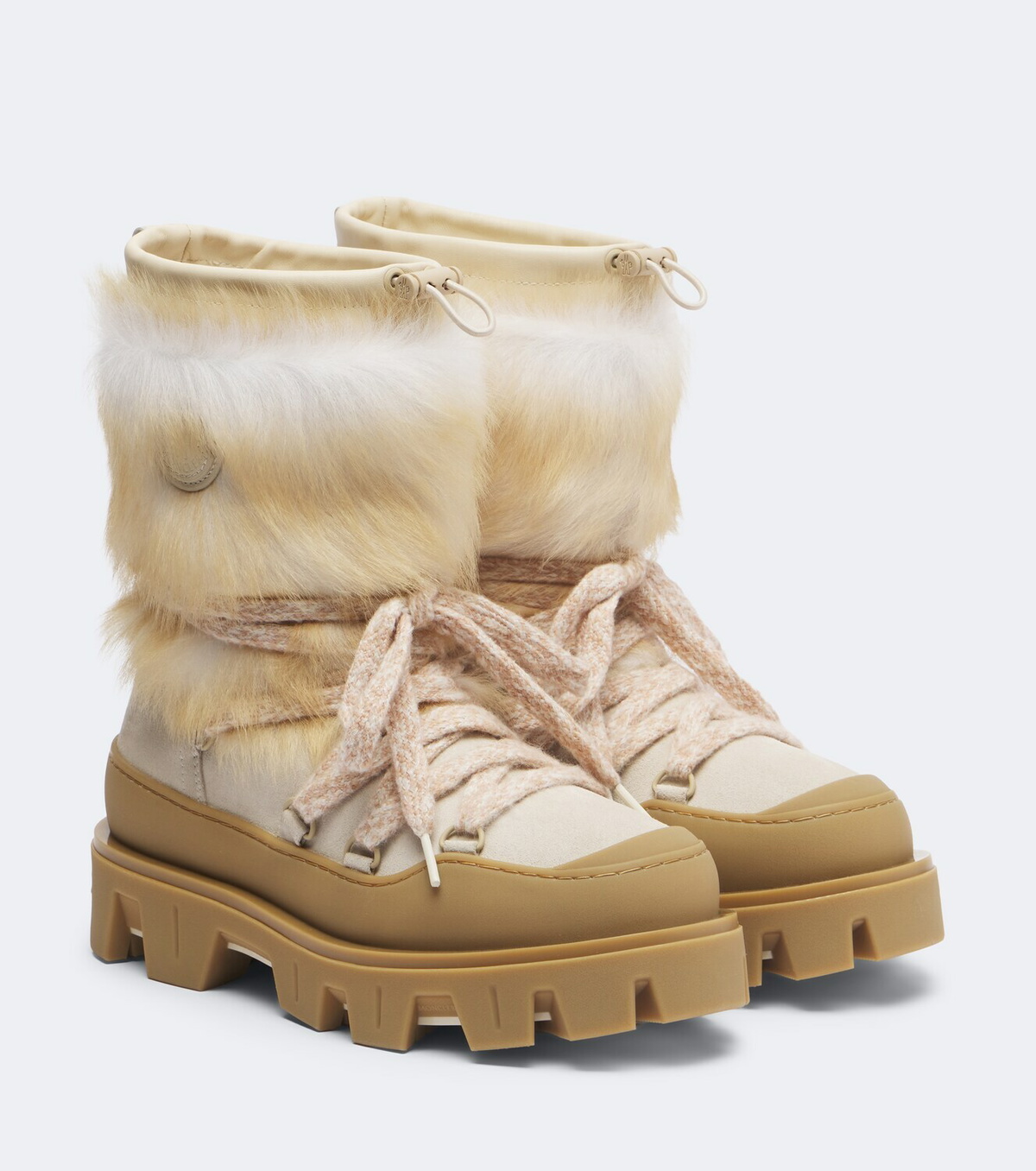 Moncler Peak Après shearling snow boots