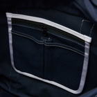 Mazi Untitled Cafe Tote Bag in Navy/Ecru 