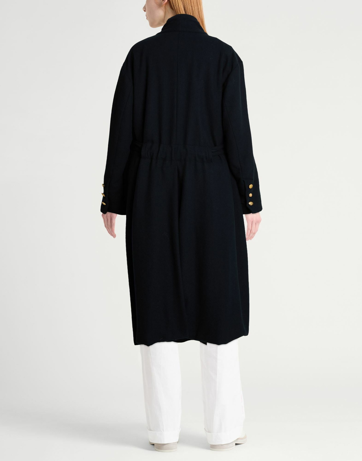 Greg Lauren Womens Coat Midnight in Blue