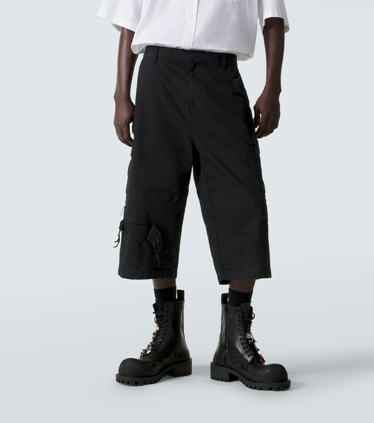 Balenciaga Cotton cargo shorts