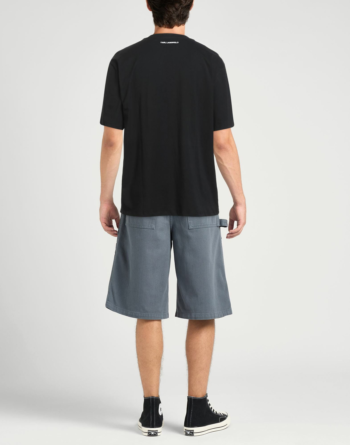 Karl Lagerfeld Mens T-shirt in Black