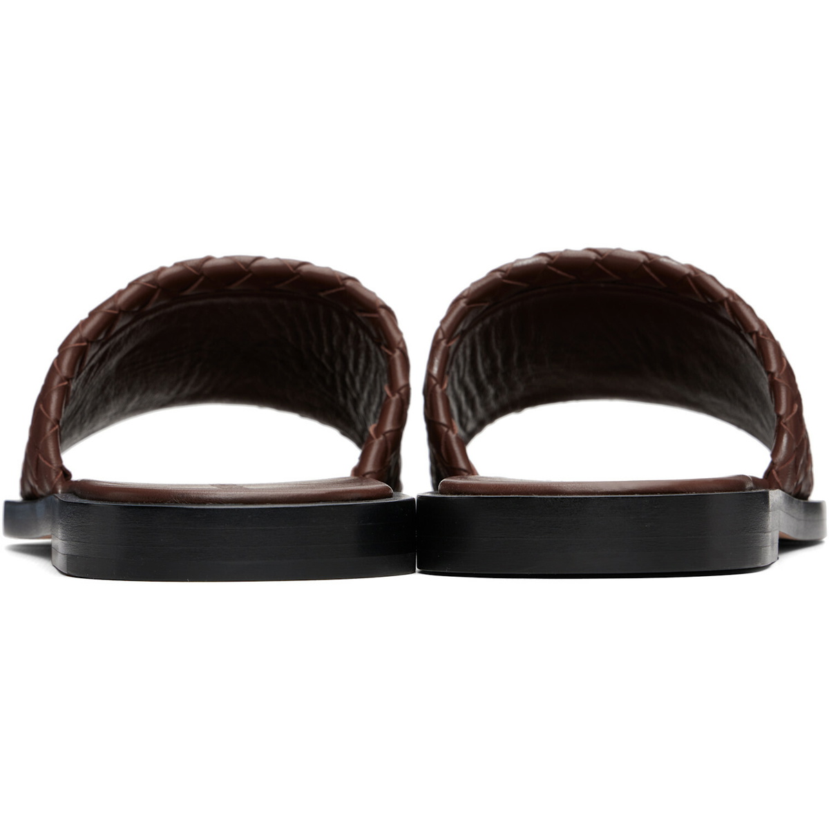 Bottega Veneta Brown Elio Sandals