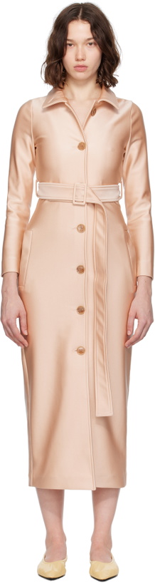 Photo: MARIE ADAM-LEENAERDT Beige Fitted Trench Coat