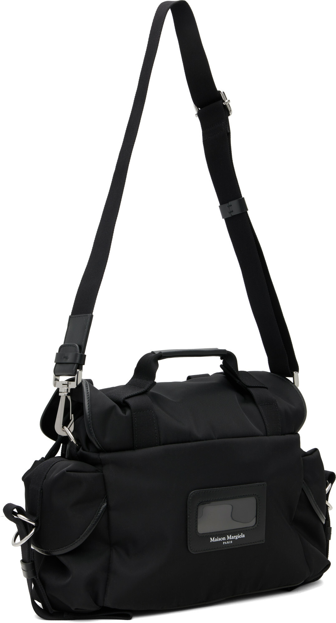 Maison Margiela Black Small High Tech Messenger Bag