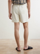 LOEWE - Paula's Ibiza Straight-Leg Lyocell Shorts - White
