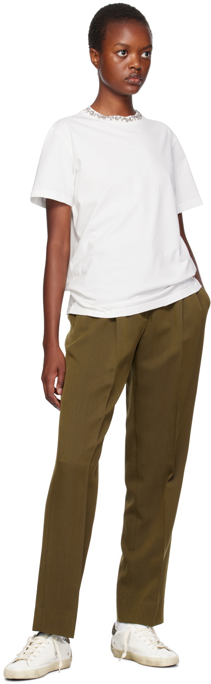Golden Goose Green Tapered Trousers