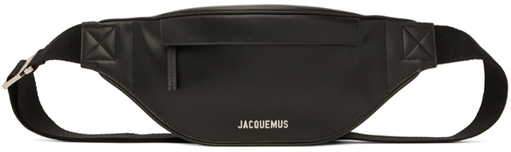 Photo: JACQUEMUS Black 'La Banane Meunier' Belt Bag