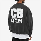 Cole Buxton Men's Gym Crew Sweat in Vintage Black