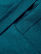 Loro Piana - Stretch Cashmere and Silk-Blend Robe - Blue
