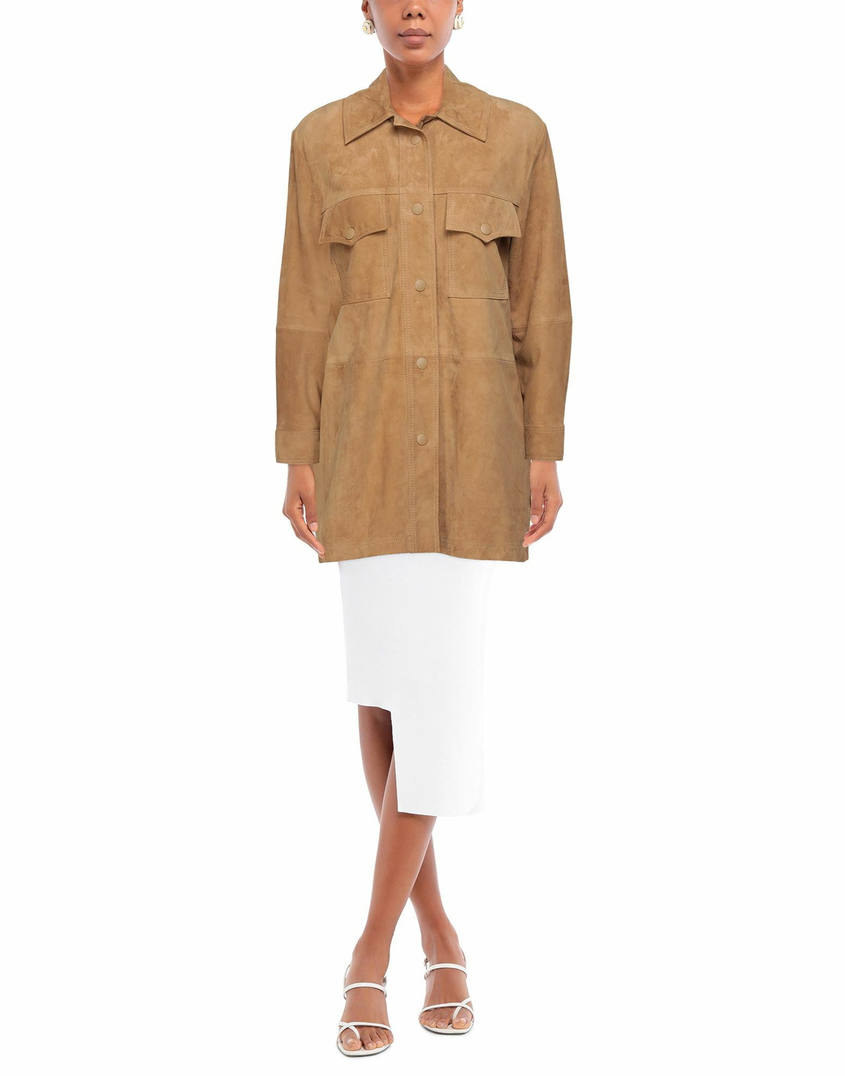 Alberta Ferretti Womens Shirt Camel