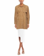 Alberta Ferretti Womens Shirt Camel