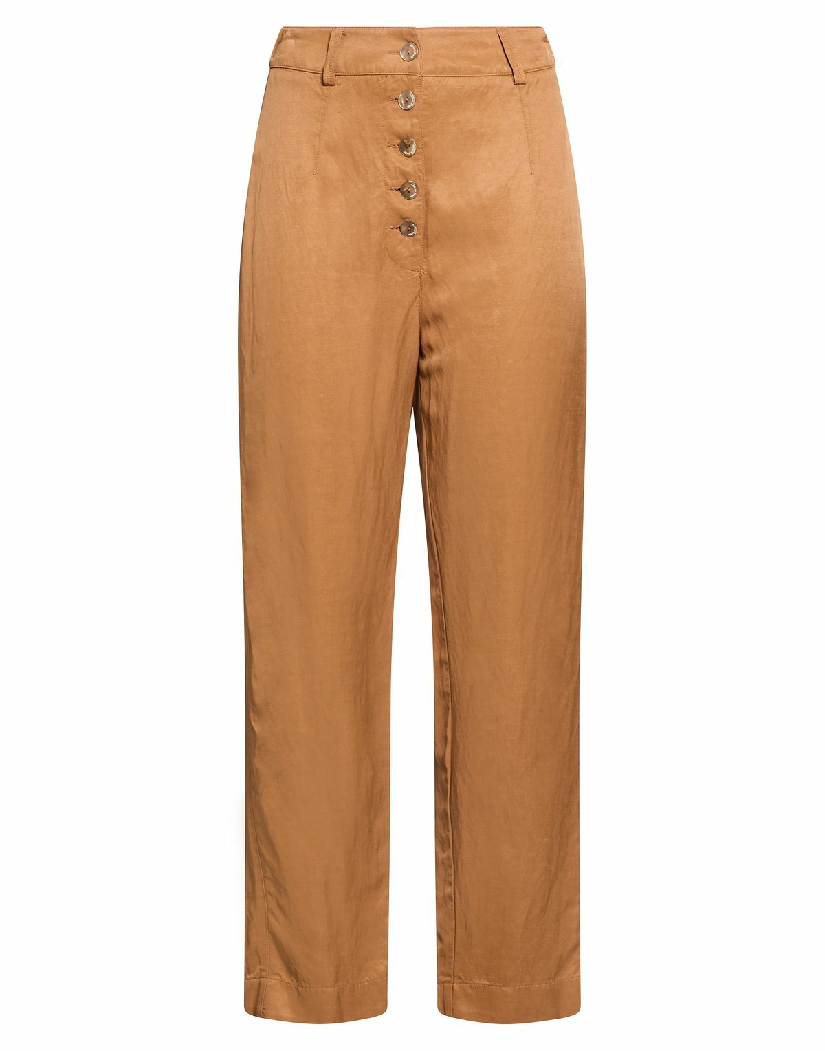Alessia Santi Womens Pants Camel