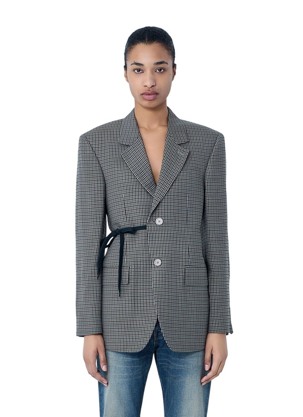 Photo: Balenciaga Wrap Tailored Blazer