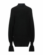 Manila Grace Womens Turtleneck in Black
