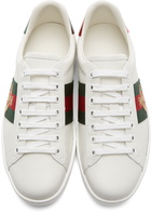 Gucci White Bee New Ace Sneakers