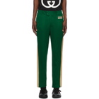 Gucci Green Technical Jogging Lounge Pants
