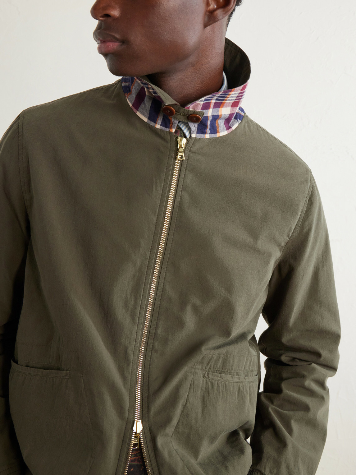 Drake's - Cotton-Twill Jacket - Green