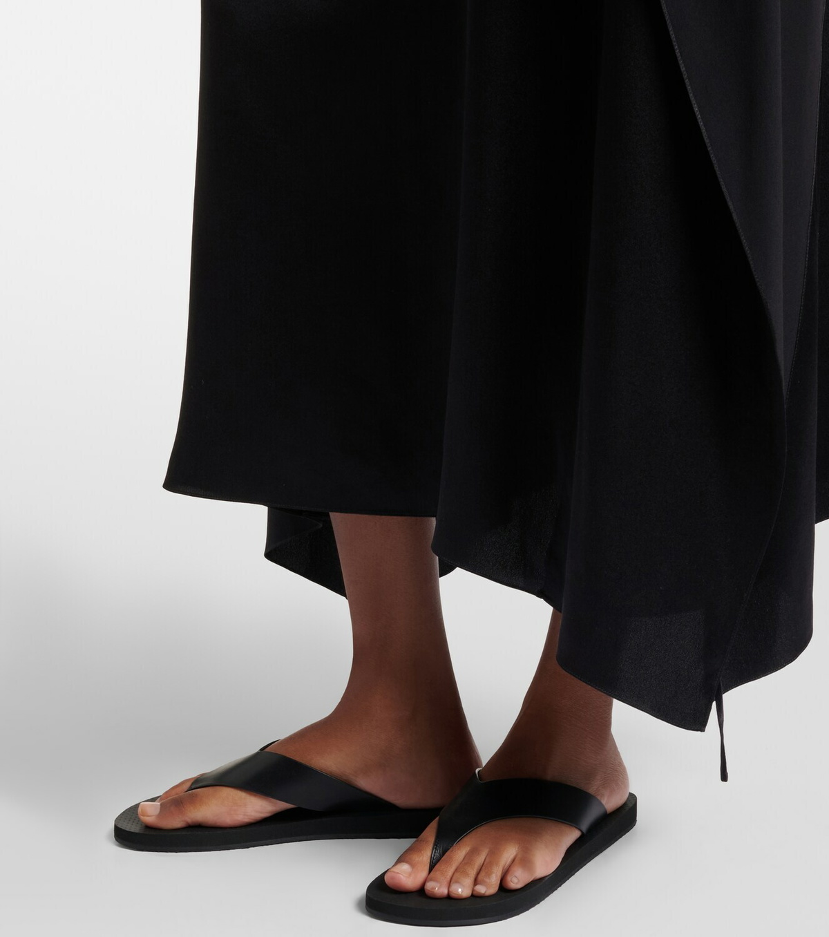 The Row Dune leather thong sandals