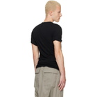 Rick Owens Black Tower Double S/S T-shirt