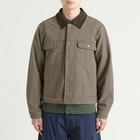 FrizmWORKS Men's Heavy Canvas Storm Trucker Jacket in Mud