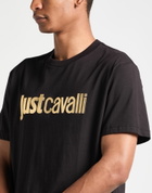 Just Cavalli Mens T-shirt in Black