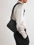 SAINT LAURENT - Niki Small Leather-Trimmed Shell Messenger Bag