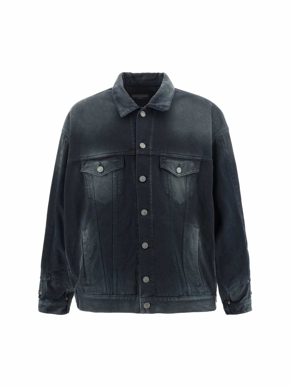 Balenciaga Black Adidas Edition Denim Jacket Balenciaga Balenciaga Black Adidas Edition Denim Jacket Balenciaga