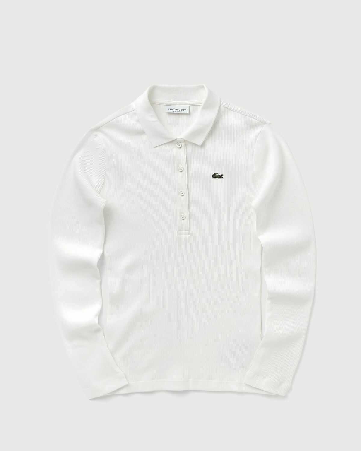 Lacoste POLOS White Womens Shortsleefe