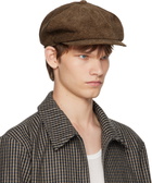 Taiga Takahashi Brown Lot. 006 Newsboy Cap
