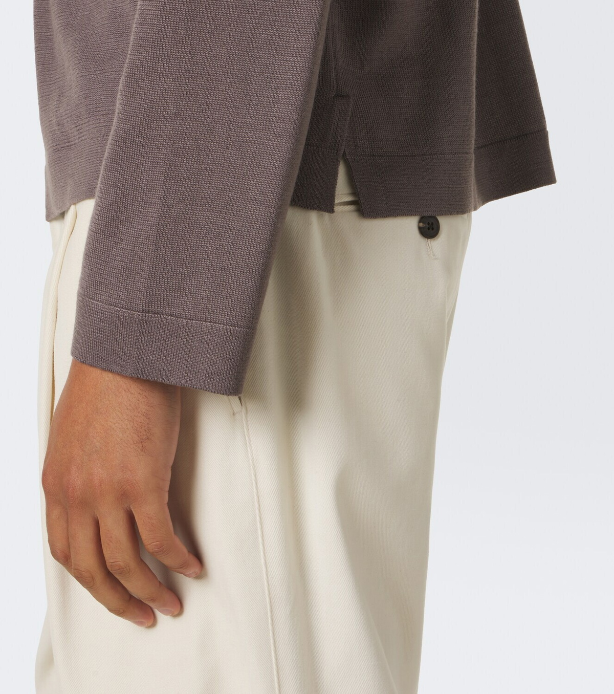 Stòffa Wool and silk T-shirt