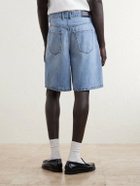 Givenchy - Straight-Leg Denim Shorts - Blue